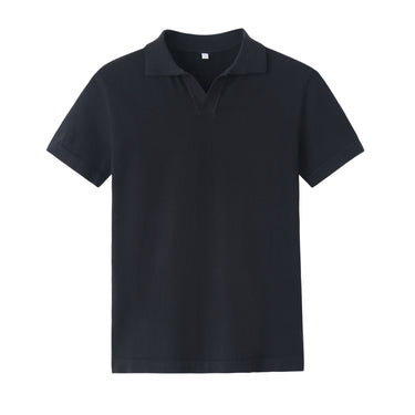 Knit Lapel Polo Shirt