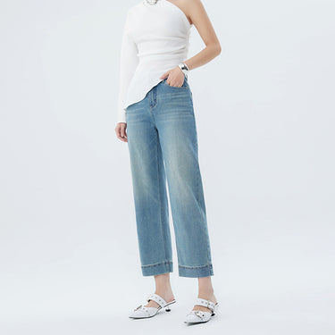 High Waist Wide Leg Jeans