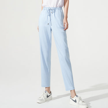 Lightweight Loose Straight-Leg Carrot Jeans