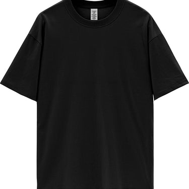 Solid Color Round Neck Short Sleeve Tee