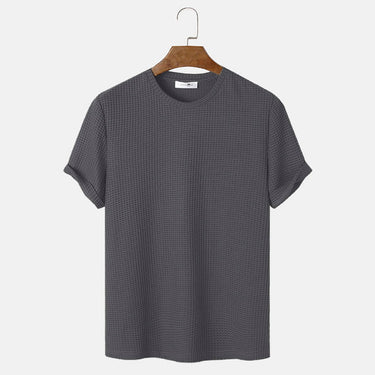 Summer Solid Color Round Neck Basic T-Shirts