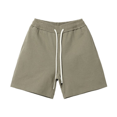 Cotton Shorts with Woven Lining