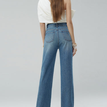 Casual Wide-Leg Jeans