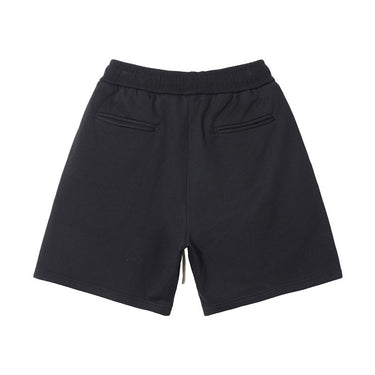 Cotton Shorts with Woven Lining