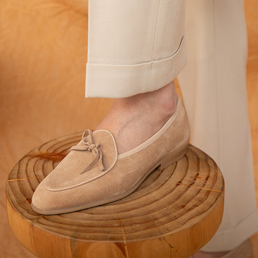 Suede Loafers