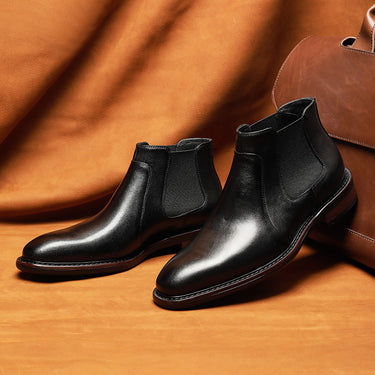 Square Toe Chelsea Boots