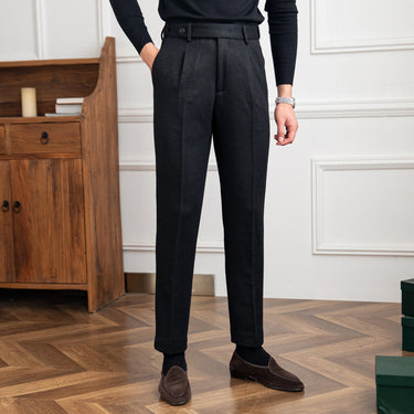 Thermal Herringbone Trousers