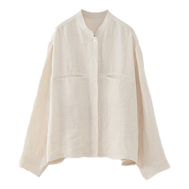 Pure Linen Long Sleeve Shirt