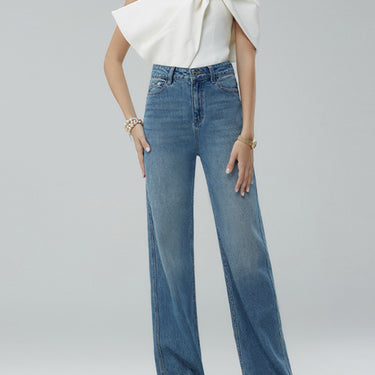 Casual Wide-Leg Jeans