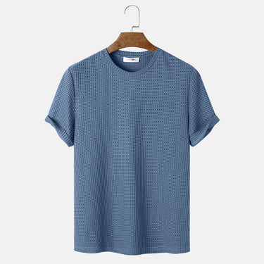 Summer Solid Color Round Neck Basic T-Shirts