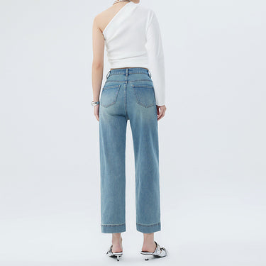 High Waist Wide Leg Jeans