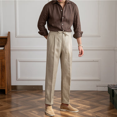 Casual Lightweight Linen Pants