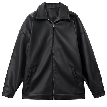 Short Soft Lightweight Leather Jacket