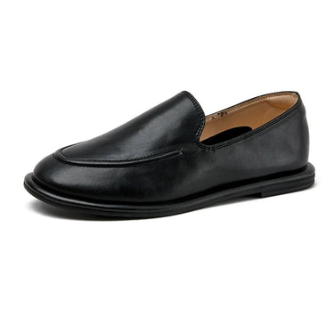 Round Toe Slip-On Loafers