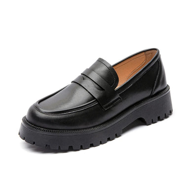 Thick-Soled Casual Loafers