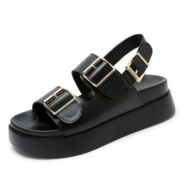 Thick-Sole Open-Toe Sandals