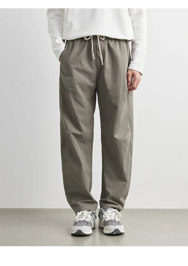 Breathable Drooping Straight Pants