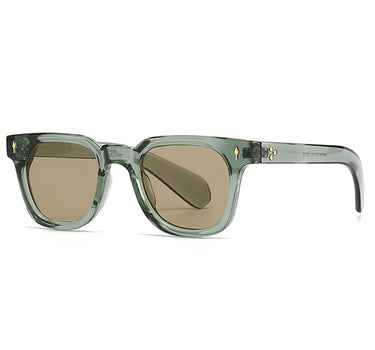 Retro Square Rivets Sunglasses