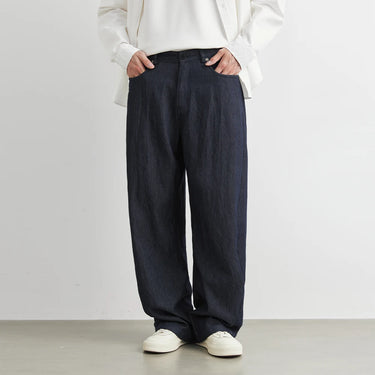 Casual Loose Wide-Leg Jeans
