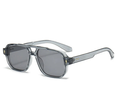 Double Bridge Square Sunglasses