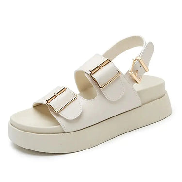 Thick-Sole Open-Toe Sandals