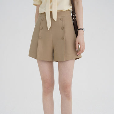 A-Line Pleated Shorts