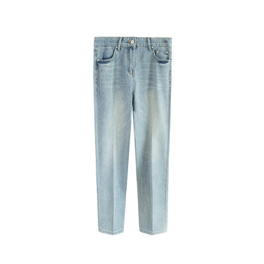 Versatile Cropped Jeans for Men