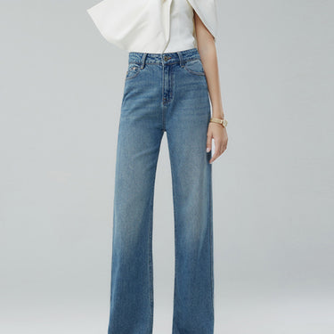 Casual Wide-Leg Jeans