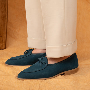 Suede Loafers