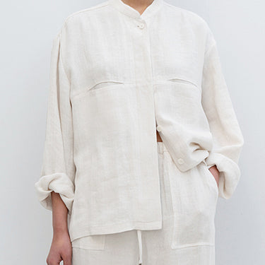 Pure Linen Long Sleeve Shirt