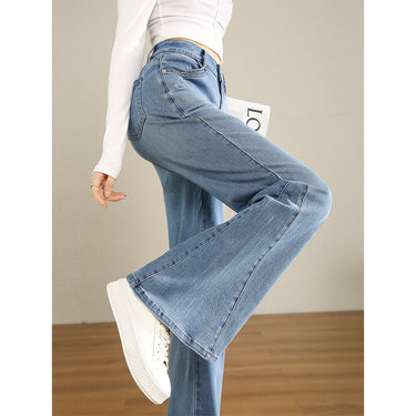 High-Waist Flared Jeans